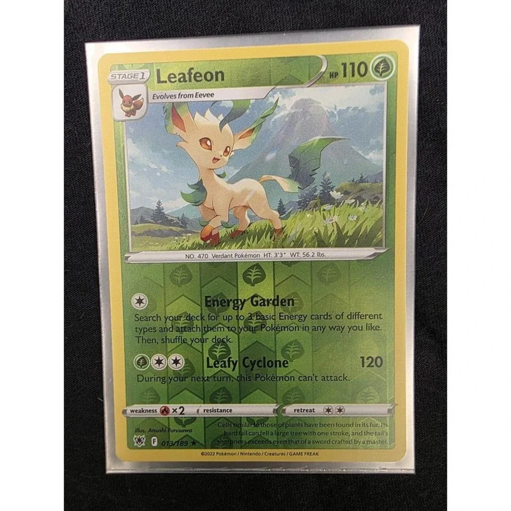 Pokemon TCG‎ Leafeon V 110 HP Stage 1 Card 470